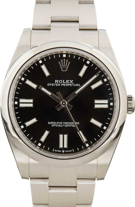 Rolex Oyster Perpetual 124300 Black Chromalight Dial