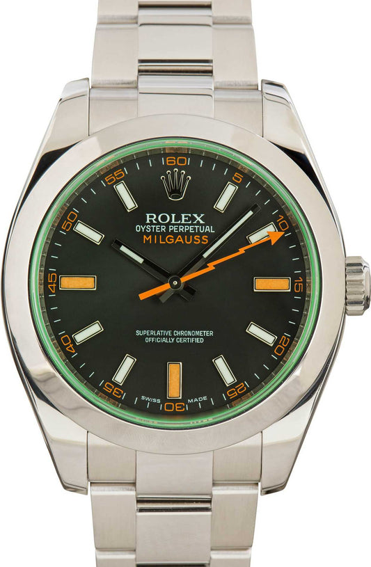 Rolex Milgauss 116400 Stainless Steel