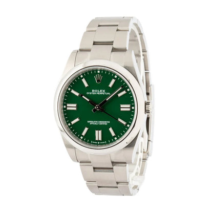 Rolex Oyster Perpetual 124300 Green Dial