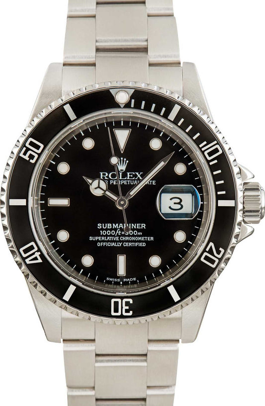 Rolex Submariner 16610 Stainless Steel