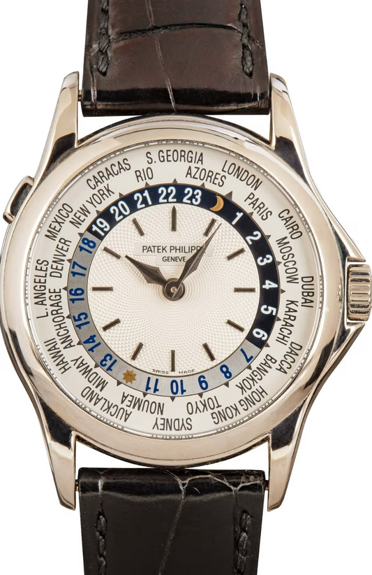 Patek Philippe Complications World Time 18k White Gold